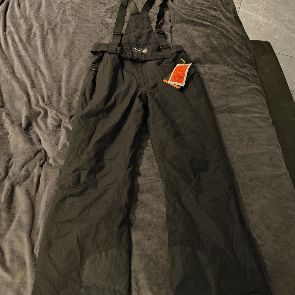 Men's Black Snow Pants Medium